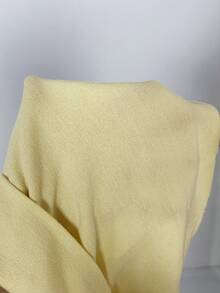 SHEIN EZwear Quần short nữ màu vàng nhạt dáng suông, cạp thấp, thích hợp mặc mùa hè. - Màu vàng ngỗng - Xem 7