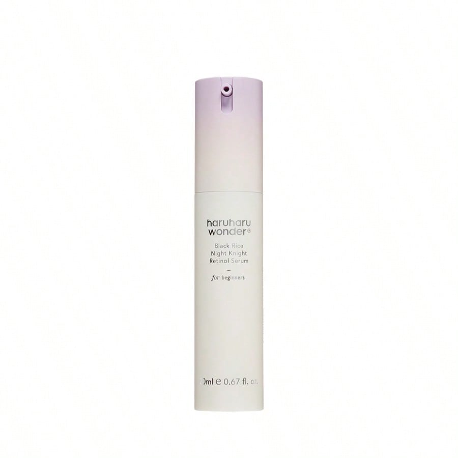 Shein Multicolor Black Rice Night Knight Retinol Serum 20 Ml – Gentle Anti-Aging Formula For Skincare Beginners, Firming And Wrinkle Care, Nighttime Face Treatment For All Skin Types, Improves Skin Texture, Korean Beauty Routine