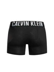 3 Pack Men's Boxers - Black Bodies W/White/Aerial/ - View 3