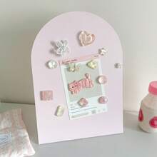 Joivida 1Pc INS Style Message Board With Storage Rack, Desktop Decor Fridge Magnet Memo Reminder Note Board - 1PC - View 8