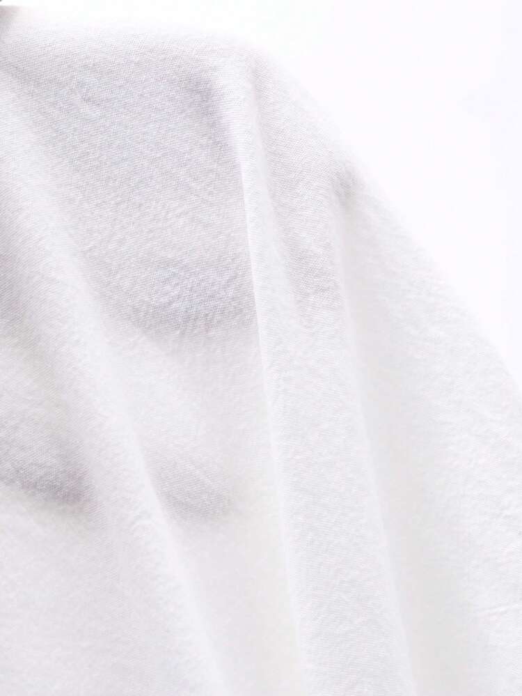 Women's V-Neck Lace Patchwork Flare Sleeve Elegant Blouse