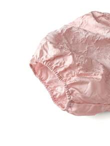 Rometta 大码优雅法式方领提花雪纺拼接长裙，适合春夏、上学、度假、毕业典礼、节日、情人节、圣诞节、音乐节、母亲节、万圣节、感恩节、复活节、国庆节、舞会、生日、约会、婚礼、郊游等场合。 - 粉色 - 查看 3