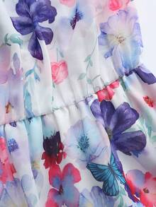 GlowEve Women's Summer New Vacation Seaside Romantic Printed Off-Shoulder Dress - Multicolor - View 3