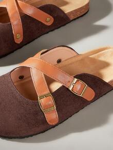 Solecia Women Flats - Coffee Brown - View 5