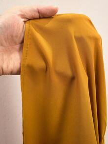 BamGleam Women's Elastic Waist Ruffle Hem Skirt - Brown - View 6