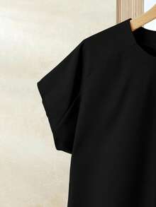 Rusticease 2pcs/Set Women's Vacation Casual Bohemian Top + Printed Skirt Set, Women's Summer Outfit, Summer Skirt Set, Skirt And Top Set, Women's Skirt And Top Set, Printed Skirt Set, Suitable For Vacation, Chic - Multicolor - View 3