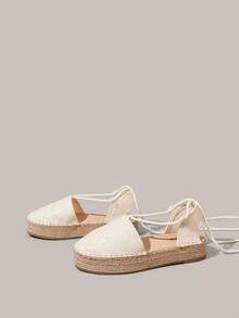 Styleloop Women's Bohemian Style Casual Thick Sole Loafers - Beige - View 7