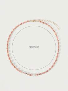 Glisma Dây chuyền mạ vàng 18K kiểu dáng Châu Âu và Mỹ, đính đá pha lê hình vuông màu sắc sang trọng, cao cấp, thời trang Dopamine, đơn giản và đa năng dành cho phụ nữ, phong cách cổ điển, trang phục thanh lịch, chất liệu kim loại/có họa tiết, cổ điển, sang trọng, dành cho mẹ/phụ nữ/cô gái/người mẹ, đá quý, hình trái tim, ngày lễ tình nhân. - Nhiều màu - Xem 8