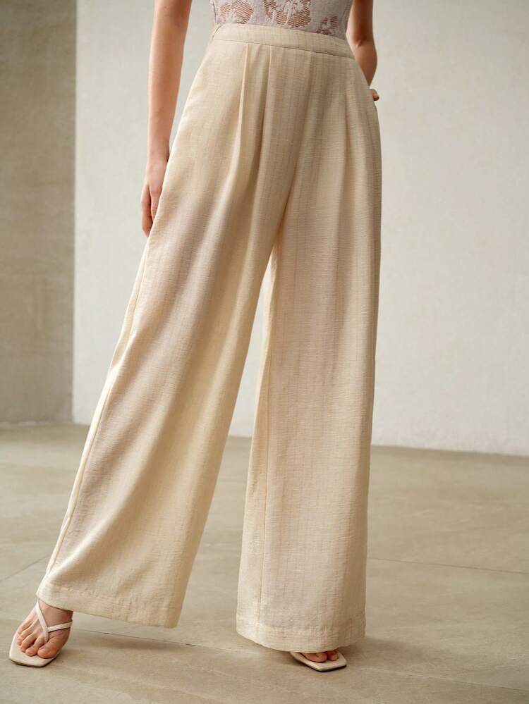 WOMEN'S FASHION CASUAL WIDE LEG PANTS