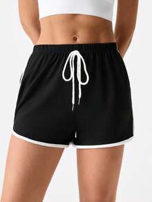 2 st. casual set med kontrasterande damunderkläder och sovshorts - Multifärgad - Visa 8