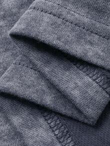 DAZY Women's Round Neck Short Sleeve Printed Loose Pullover Casual T-Shirt - Black - View 9