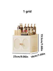 1pc Cosmetics Storage Box Household Luxury Desktop Dresser Skin Care Product Storage Box Facial Mask Dust Proof Drawer Sorting Cabinet Storage Rack - Multicolor - View 17