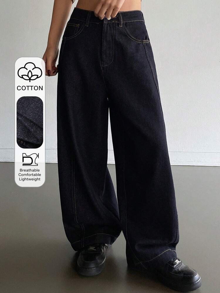 Women's Regular Mid-Rise Bootcut Casual Jeans