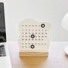 Joivida 1Pc/2Pcs Ring Calendar Perpetual Calendar, DIY Handmade Ring Desk Calendar, Creative Personalized Office Desktop Decoration - Single Piece - View 5