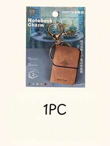 Zazumi 1pc Mini Keychain Notebook Portable Multi Color Paper Planner For Travel School Office Journaling Gift Idea Small Cute Traveler Notebook With Blank Pages For Daily Notes Goals Memories - Multicolor - View 10