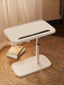 Lift Top Coffee Table On Wheels - Adjustable Mobile Side Table For Couch, Bedroom, Small Space, Easy Move & Modern - Multicolor - View 12