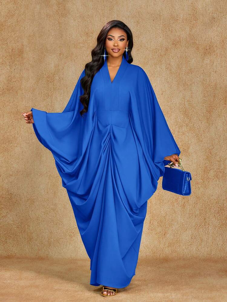 Brilight This Is A Sexy, Elegant And Simple Women's Dress Suitable For All Seasons (Spring, Summer, Autumn And Winter), Graduation Season And Thanksgiving. It Is Suitable For Parties, Gatherings And Daily Casual Wear. This Is A Loose-Fitting Dress. Luxury Dresses For Women Dresses For Woman For Church Latest Dress Style For Women For Graduation Outfit For Women Gown - Blue - View 6