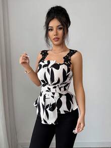 Elenzga Women's Woven Casual And Elegant Summer Shirts - Apricot - View 6