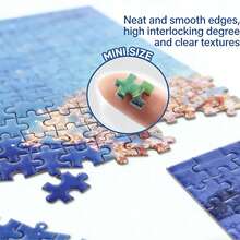 Puzzle 1000 Piece Paper Puzzle Decompression Puzzle Oil Painting Landscape Puzzle - Multicolor - View 5