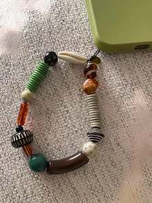 1 chiếc dây đeo điện thoại phong cách bãi biển nhiệt đới, phụ kiện thủ công với mặt dây chuyền hình cây cọ, hạt cườm nhiều màu sắc, mang đến cảm giác ven biển, thiết kế thời trang vui nhộn, lý tưởng làm quà tặng cho người yêu biển. - Ngày lễ La Mã - Xem 5