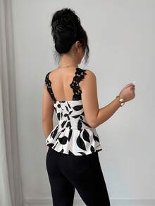 Elenzga Women's Woven Casual And Elegant Summer Shirts - Apricot - View 2