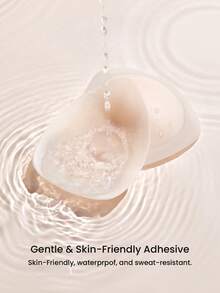 LUVLETTE 女士隐形亲肤自粘防下垂塑形提拉胸贴，比基尼胸贴-香草色婚纱文胸，现正流行 - Vanilla - 查看 8