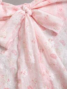 Sweetra New Arrival Spring/Summer Bow-Tie Strap Camisole, Suitable For Going Out And Daily Wear - Pink - View 5