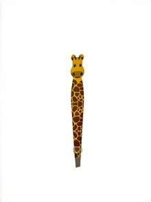 Joivida Stainless Steel Animal Pattern Eyebrow Tweezers Eyelash Curler Beard Tweezers Beauty Makeup Tool For Men Women Home Use Portable Grooming Accessory - Multicolor - View 6