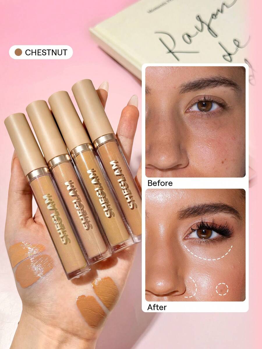 SHEGLAM Like Magic Kem Che KhuyếT ĐIểM DưỡNg ẨM-Chestnut ThươNg HiệU LàM đẹP Trang đIểM Mỹ PhẩM Cho Phụ Nữ Và Cô GáI HoàN HảO Cho MùA Hè MùA XuâN Lý TưởNg Cho Y2K ThờI Trang Sang TrọNg Phù HợP Cho Sinh NhậT NgàY CủA Mẹ Quà TặNg TiệC SẵN SàNg MàU SắC TốT NhấT - Chestnut - Xem 1