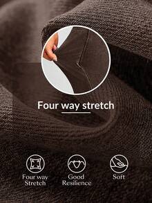 Flexra Quần jeans ống rộng nữ, kiểu dáng thường ngày, đa năng. - Cà phê nâu - Xem 12