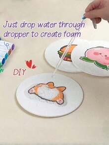 3D Foam Stickers 10/20/30Pcs, Self Adhesive Mounting Squares For DIY Crafts, Scrapbooking, Bulletin Board, Creative Gift For Home School - Multicolor - View 5