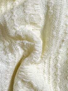 Swim Vcay 女士蕾丝露背比基尼套装，时尚性感，适合夏季度假 - 杏色 - 查看 10