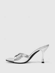 CUCCOO SZL Women's High-Heeled Sandals Are Sexy - Silver 2 - View 4