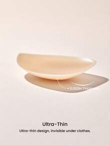 LUVLETTE Plus Women Invisible Skin-Friendly Sticky Self-Adhesive Anti-Sagging Shaping Lifting Breast Tape,Bikini Breast Petals-Cinnamon Wedding Bra - Cinnamon - View 5