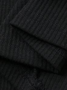 FRIFUL Women's Round Neck Bow Tie Front Raglan Sleeve Dress, Sweet Summer Style - White - View 3