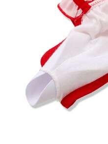 2pcs Strawberry Plaid Bra And Panty Set With Coasters, Sweet And Cute Lingerie For Teenage Girls - Pink - View 5