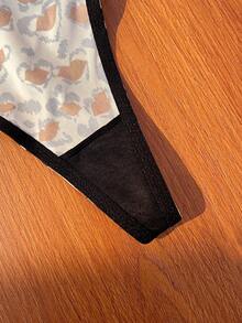 女童字母印花极简性感低腰纯棉内裤 - 彩色 - 查看 9