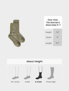 GLOWMODE 3 pares de calcetines suaves y ventilados con logo bordado para gimnasio, entrenamiento y uso diario - White+Lime Shervet+Slate Green - Ver 6