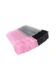 500 piezas Cepillo desechable negro para pestañas, Varilla de rímel, Cepillo de cejas, Minibrochas de maquillaje - Multicolor - Ver 3