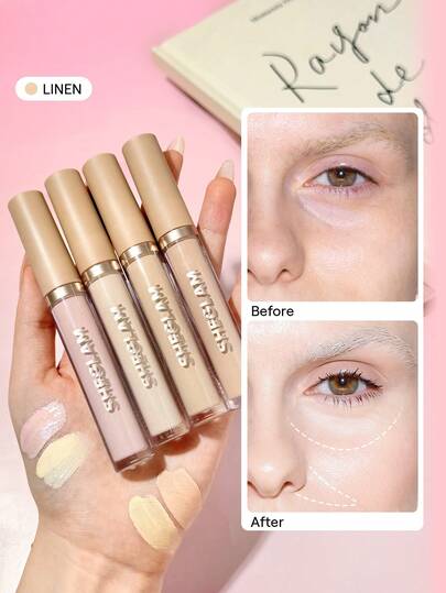 SHEGLAM Like Magic Hydrating Concealer-Linen Brand Beauty Makeup Face Paint Cosmetic For Women Girls Perfect For Winter Spring Ideal For Y2K Fancy Fashion Suitable For Birthday Valentine'S Day Gift Rave Party Ready Best Color
