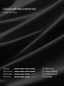 GLOWMODE Everyday Terry Tiny Twist Soft Breathable Sweat-Wicking Crop Length Built-In Coverage Thumbholes Contrasting Design Front Twist 2-Piece Set Yoga Pilates Studio Daily Active Wear - Black - View 8