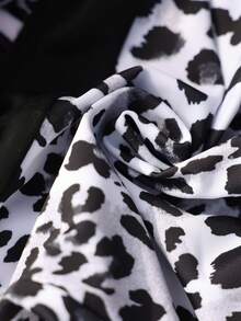 Brillora Leopard Print Swimsuit - Light Grey - View 3