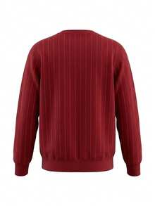 Nike Club Men's Sweatshirts Red - Team Red/Safety Orange - View 2