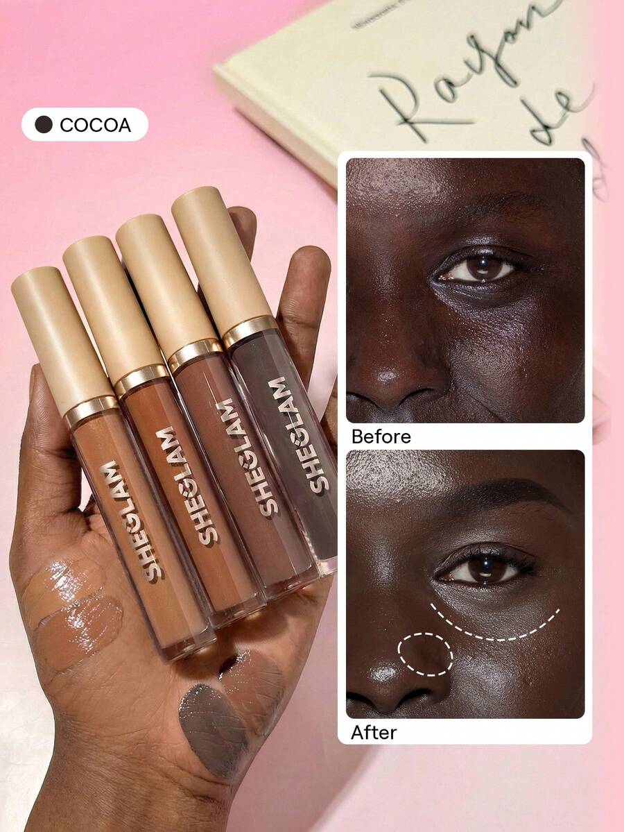 SHEGLAM Like Magic 保濕遮瑕膏-Cocoa 品牌 美容 化妝 化妝品 適合女性與女孩 完美搭配夏季春季 Y2K 時尚 流行 生日 母親節禮物 假期 派對準備就緒 最佳顏色 - Cocoa - 查看 1