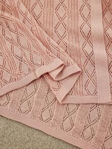 MOTF PREMIUM WOMEN'S SLEEVELESS ROUND NECK MID-LENGTH KNIT DRESS, CASUAL & DATE WEAR, SPRING/SUMMER - Pink - View 7