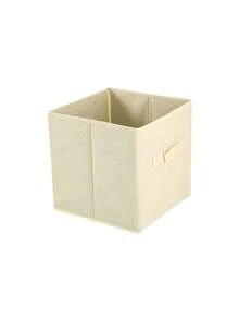 Hộp đựng đồ hình vuông, làm bằng vải không dệt, nhiều màu sắc, có nắp tháo rời, có thể gấp gọn, dùng để cất giữ và sắp xếp quần áo, một vật dụng lưu trữ đa năng tuyệt vời. - Nhiều màu - Xem 18