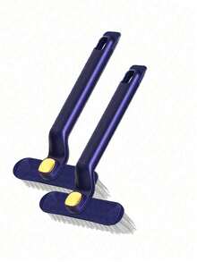 1/2pcs Household Multifunctional No Dead Angle Gap Brush Bathroom Toilet Floor Brush Kitchen Rotating Cleaning Brush - Multicolor - View 10