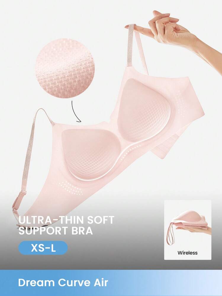 Dream Curve Air Wireless Breathable Plunge Bra