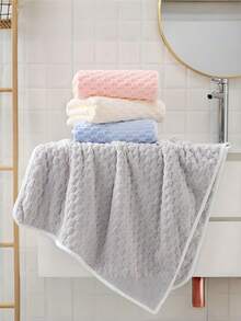 Super Soft Microfiber BathTowel Super Absorbent And Quick Drying, SuitableFor Daily Use, Spa, Fitness, Travel - Multicolor - View 7