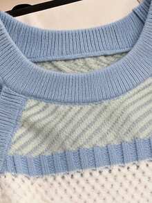 GlowEve Women's Sleeveless Open Shoulder Knit Top, Spring/Summer - Multicolor - View 3